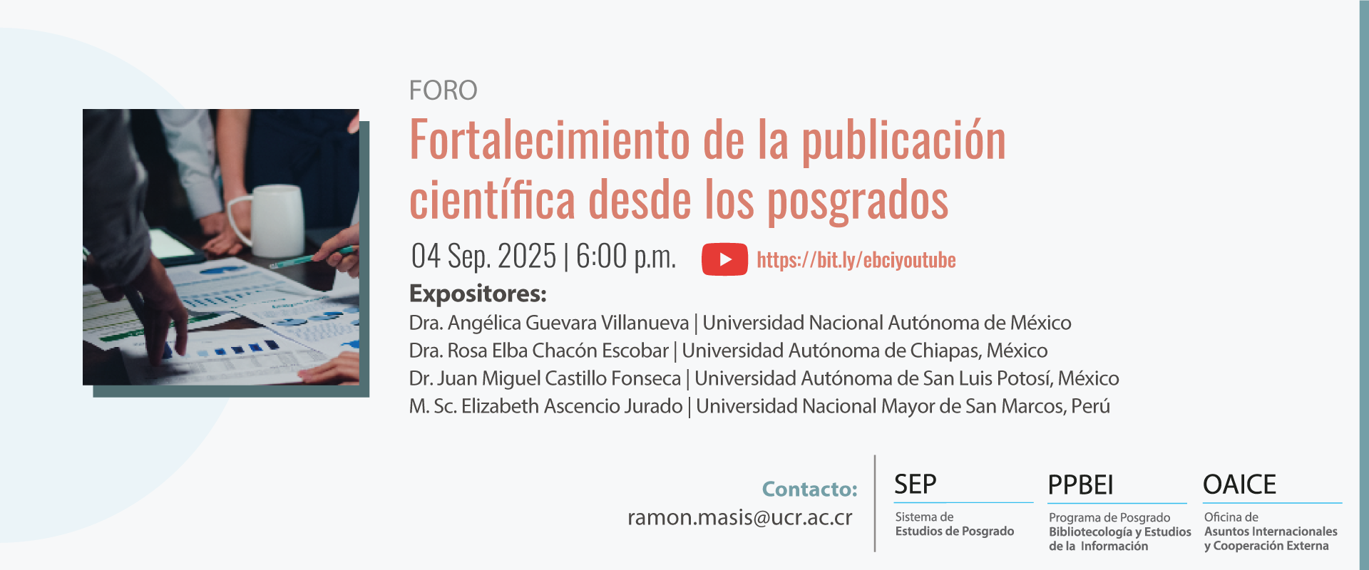 conferencia publicacion cientifica banner EBCI
